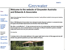 Tablet Screenshot of greywateraustralia.com.au